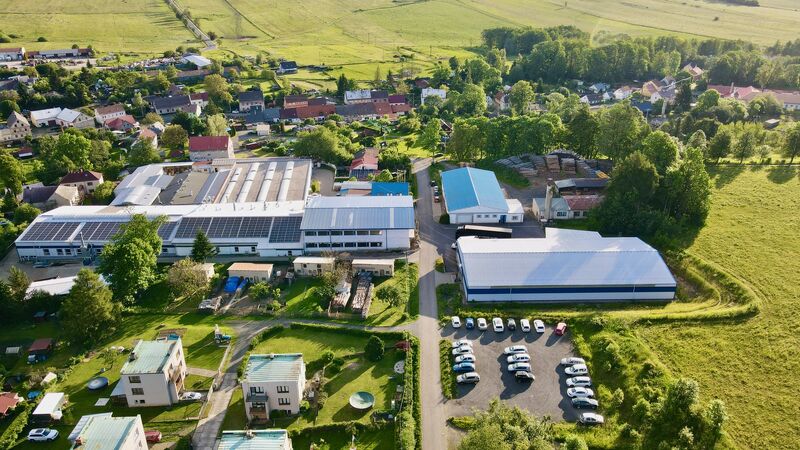 KOVOS gyár látképe